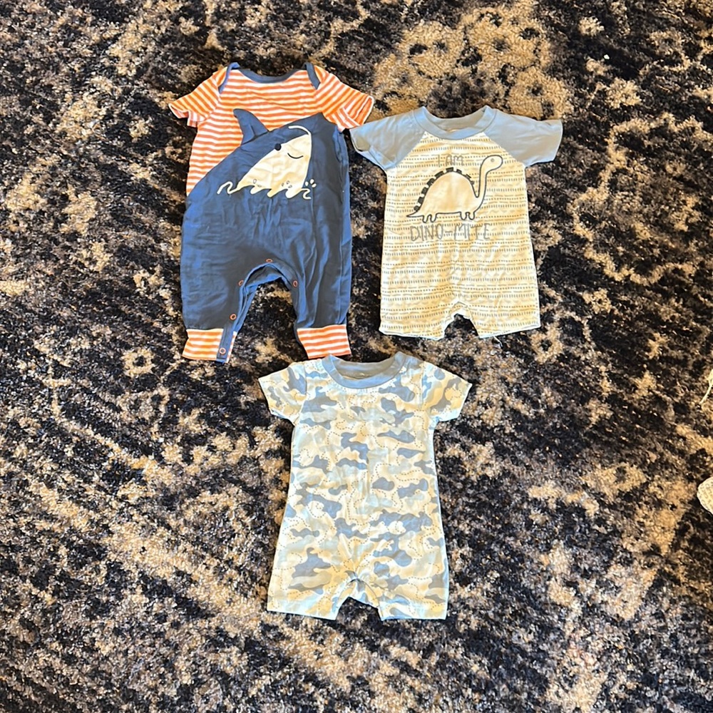0-3 month summer clothes